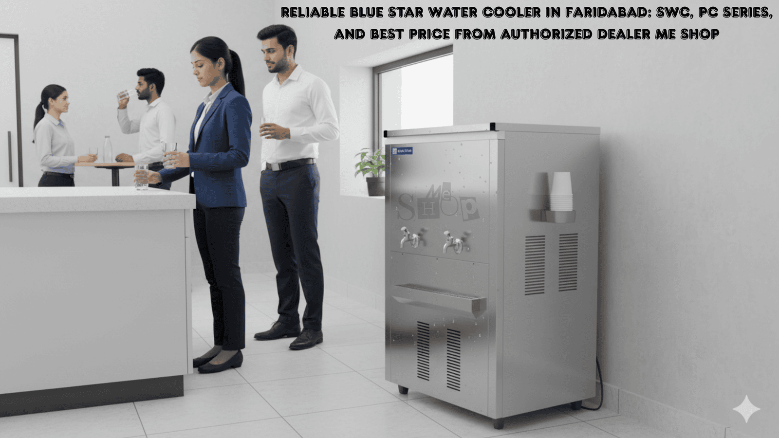 Hydration Powerhouse: Finding the Best Blue Star Water Cooler in Faridabad with ME SHOP